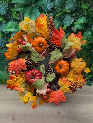 Artificial Autumn Wreath