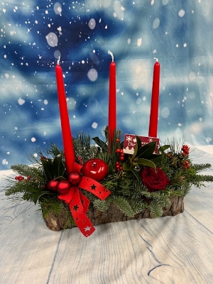 Three Kings Candle Arrangement