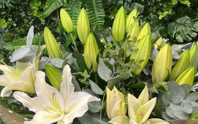 White Lily Bouquet